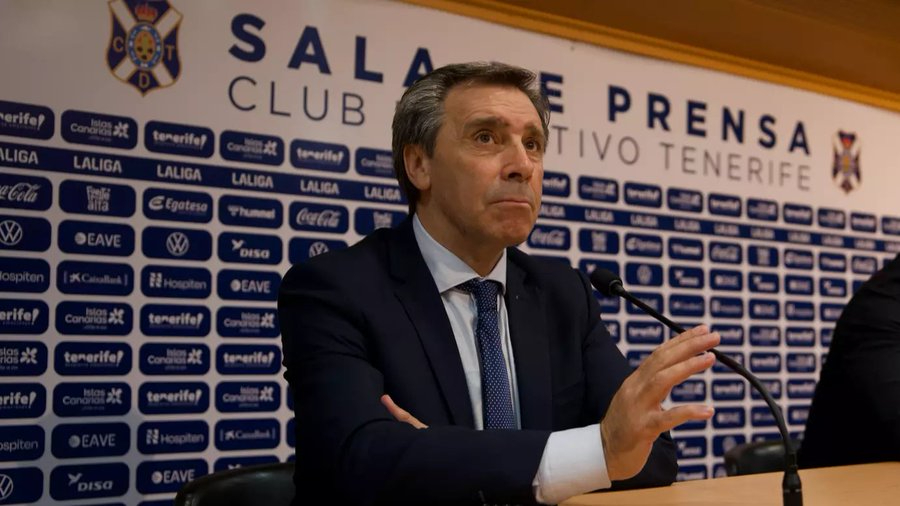 Felipe Miñambres, ex de la UDS, nuevo presidente del Tenerife