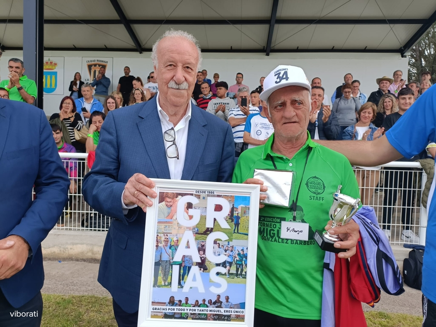 Vicente Del Bosque visitará este domingo el IV Torneo Miguel González Barbero