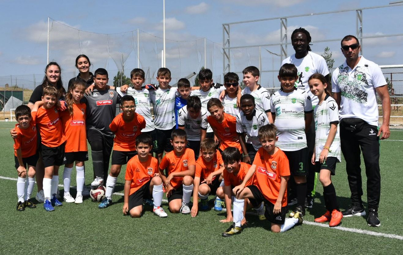 Disputado un ‘Trofeo de la Amistad’ con presencia del Vilar Formoso y del Vellón Venturada