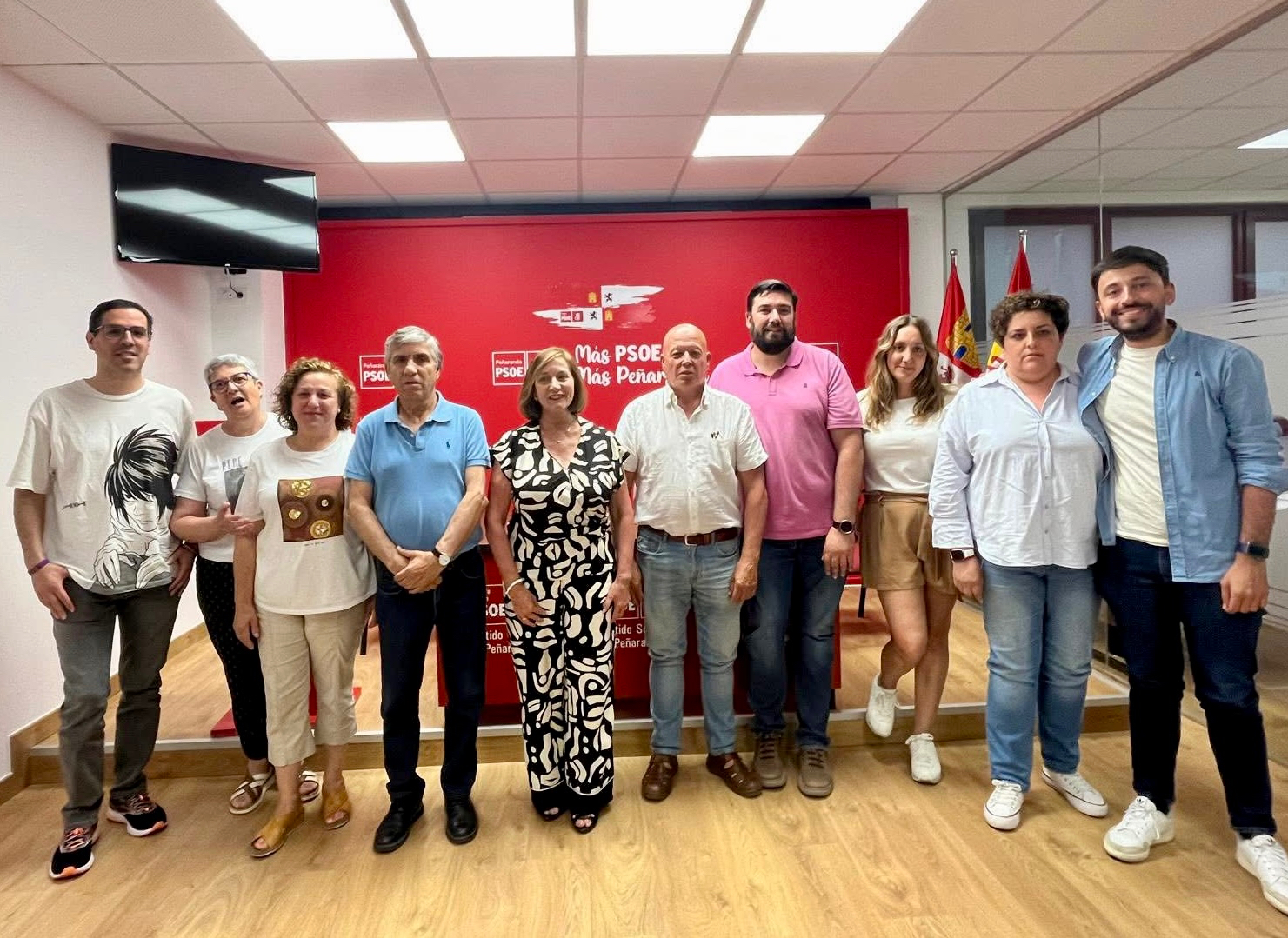 Respaldo unánime a Carmen Ávila en su renovación como Secretaria General del PSOE de Peñaranda