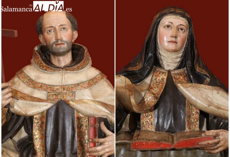 Alba de Tormes se prepara para los centenarios sanjuanistas con la restauración de sus joyas escultóricas