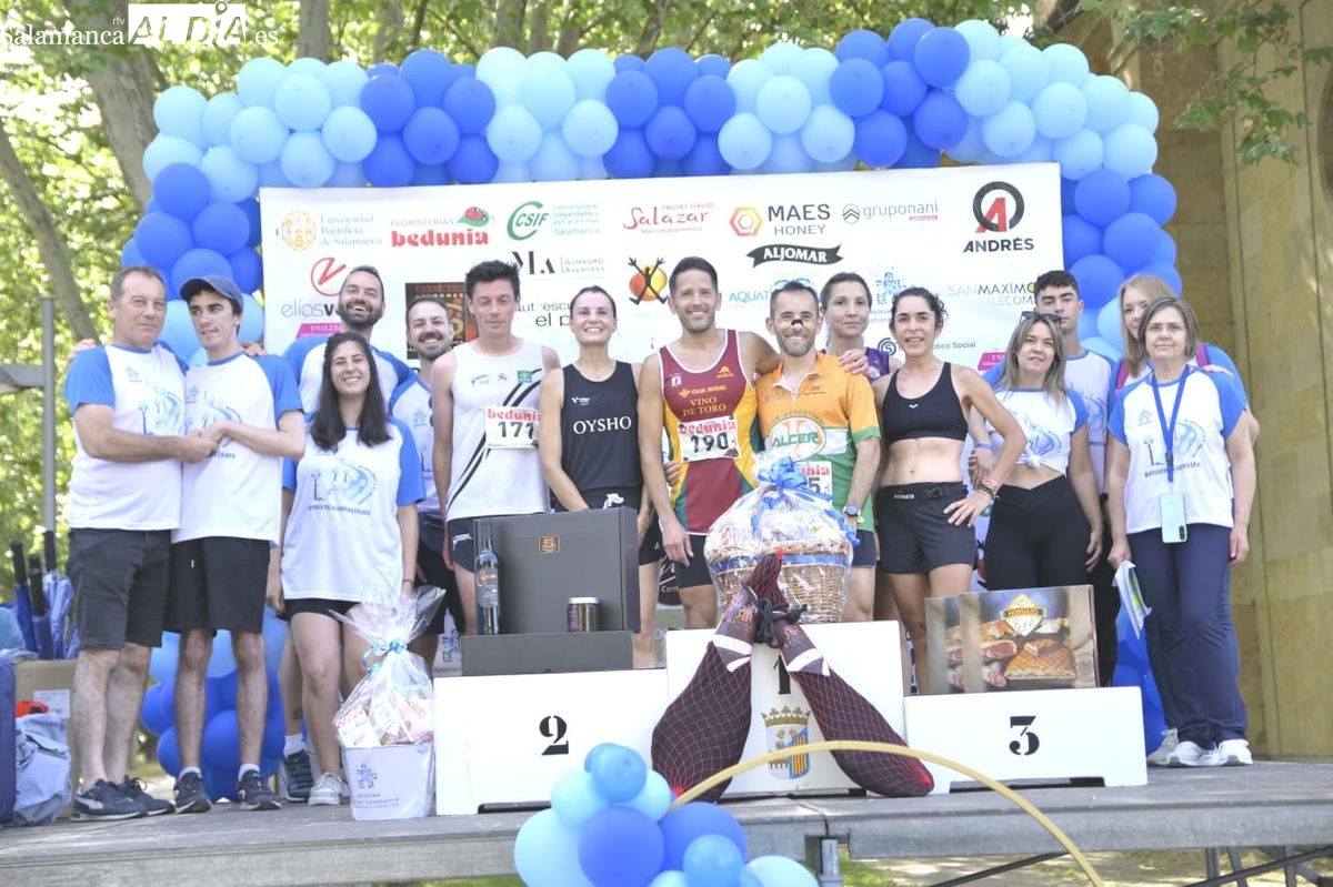 FOTOS | Alberto Marcos y Gema Martín vencen en la IV Carrera por el Autismo de Salamanca