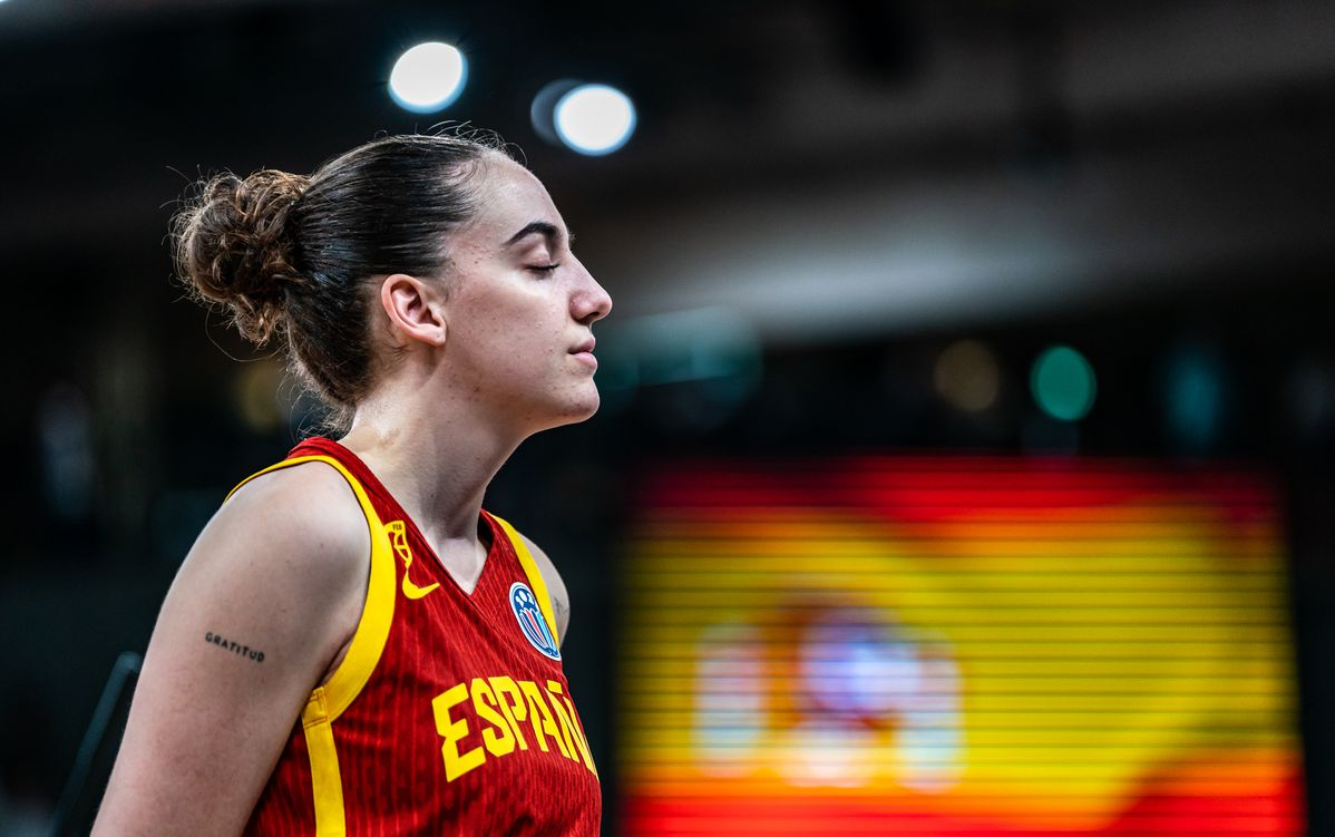 Iyana Martín, baja para cuartos del Eurobasket por un dolor abdominal agudo