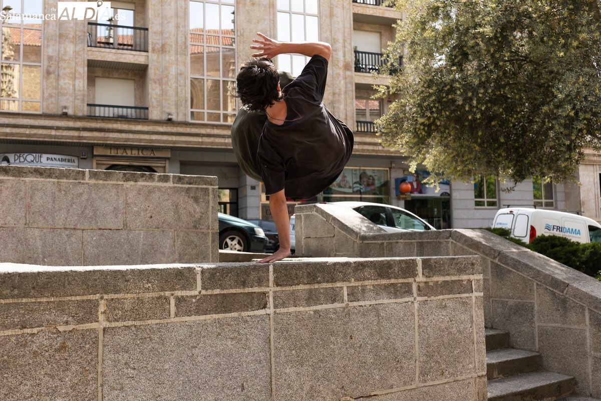El parkour celebra su día mundial: lugares para disfrutar de esta disciplina en Salamanca