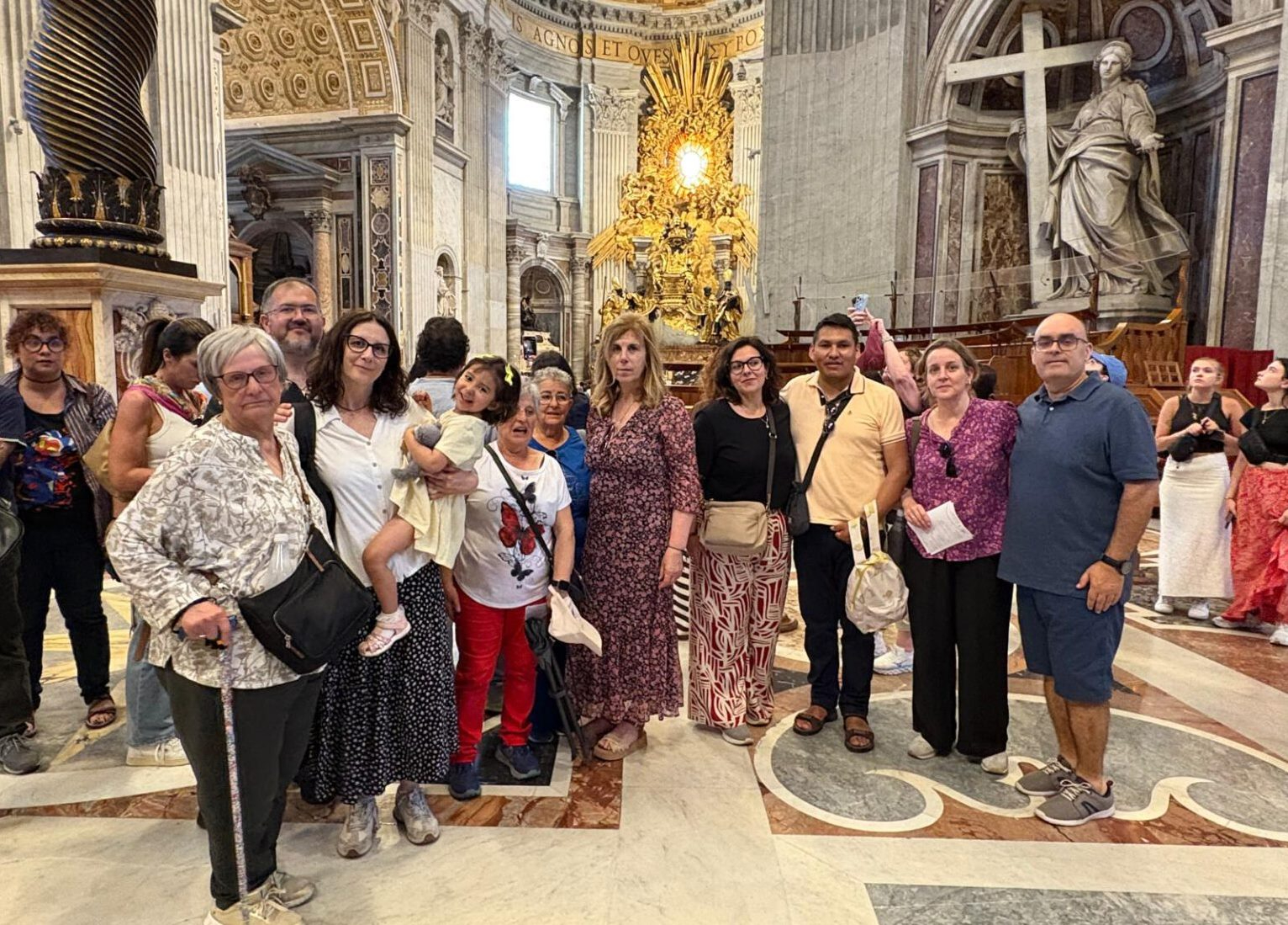 Once fieles de la Diócesis toman parte en el Jubileo de las Familias en Roma