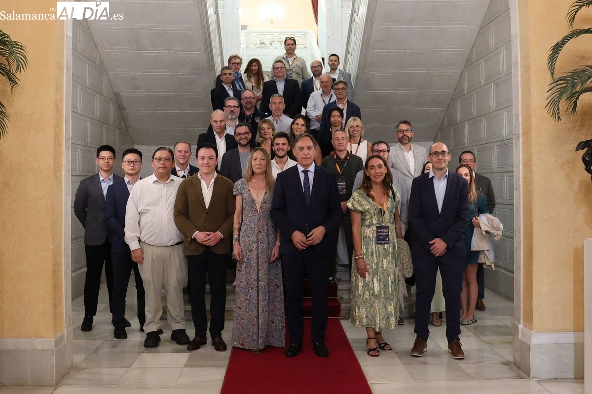 FOTOS | El Ayuntamiento abre sus puertas a los participantes en el Salamanca Tech Summit