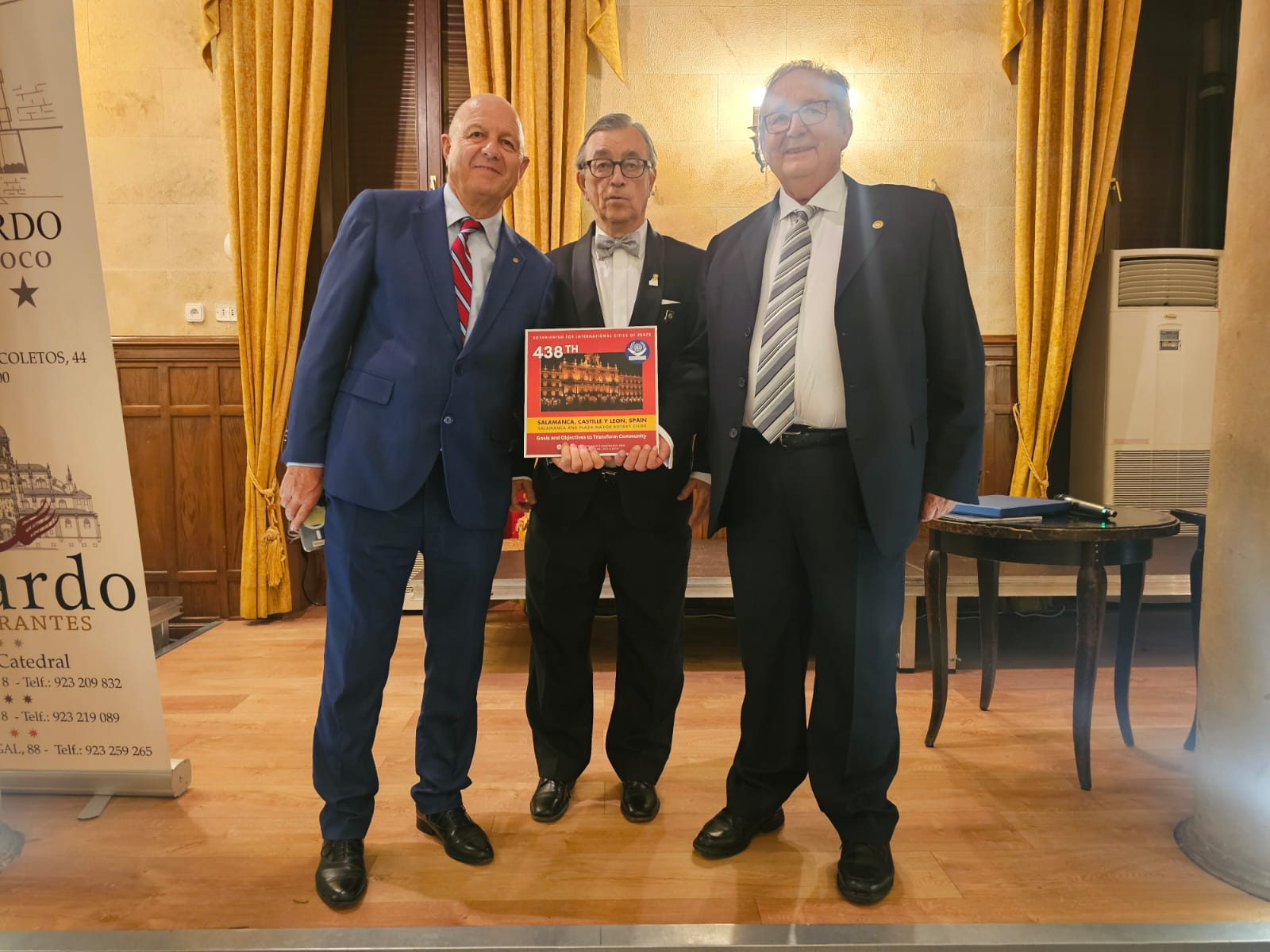 Salamanca, faro de concordia: nombrada Ciudad Internacional Rotaria de la Paz