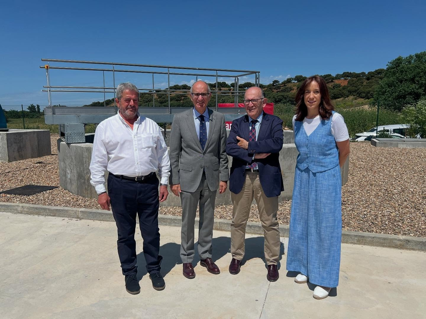 Ponen en marcha la nueva depuradora de Matilla de los Caños del Río con una inversión de más de medio millón de euros