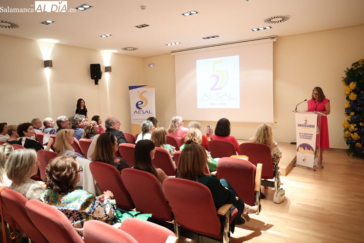 FOTOS | AESAL conmemora 25 años de impulso al emprendimiento femenino en Salamanca