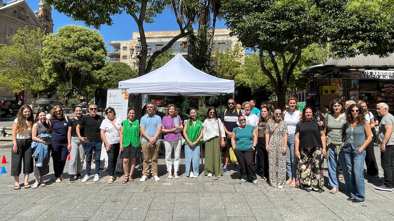 Salamanca planta cara a las adicciones a las drogas con una experiencia interactiva en Los Bandos