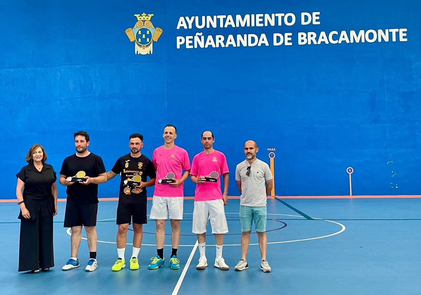 Gran nivel en la esperada final del Trofeo Diputación de Frontenis