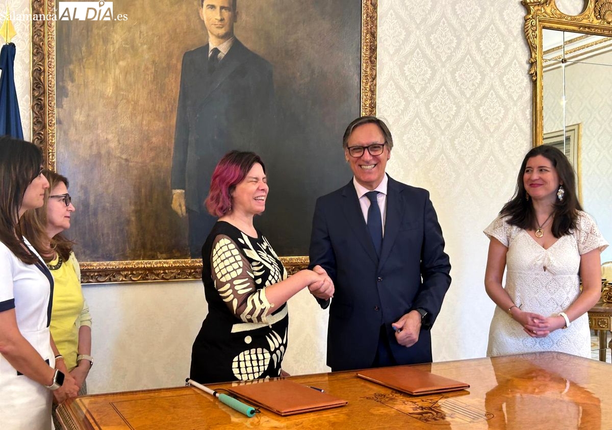 Salamanca y Fundación ONCE refuerzan su alianza por el empleo inclusivo