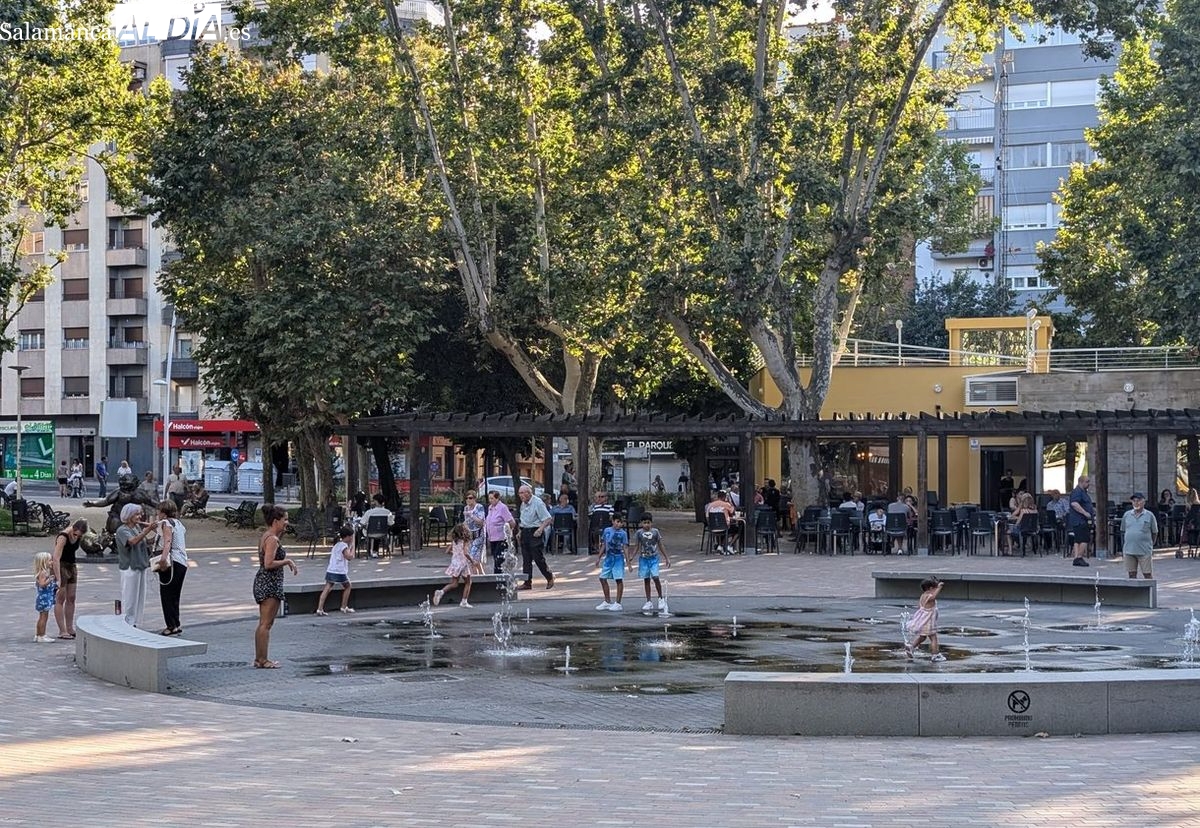 La primera gran ola de calor del verano no da tregua a Salamanca