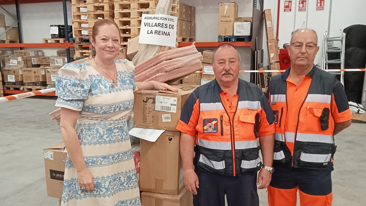 Protección Civil de Vitigudino recibe de la Junta 2.161 euros en material 