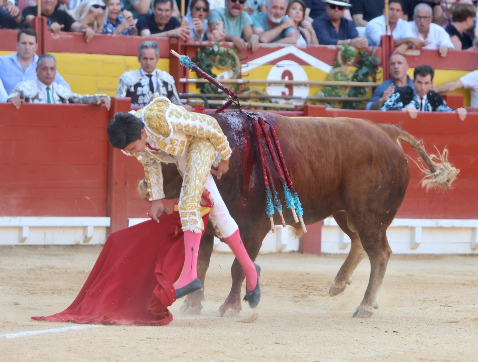 Se confirma la fisura de cadera de Marco Pérez y eso obliga a un parón: cuatro festejos cancelados