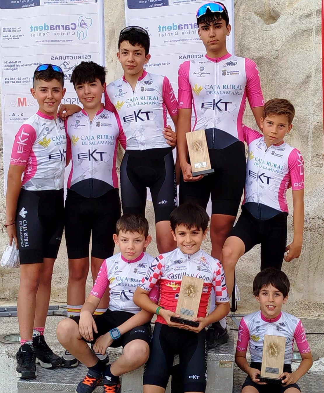 Caja Rural de Salamanca - Ekiparte suma tres podios en el Memorial Pedro Jimeno Vega de Segovia