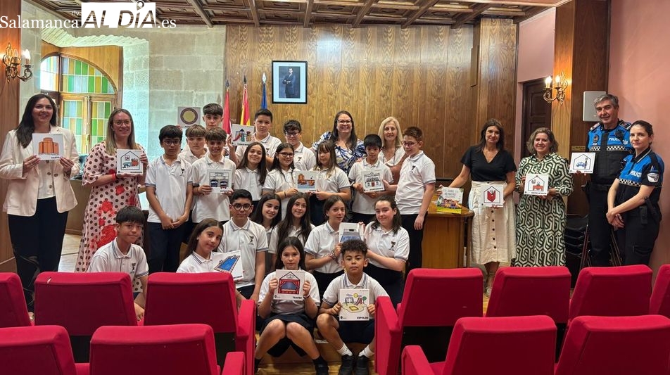 Alba de Tormes abraza la inclusión con pictogramas ARASAAC impulsados por escolares