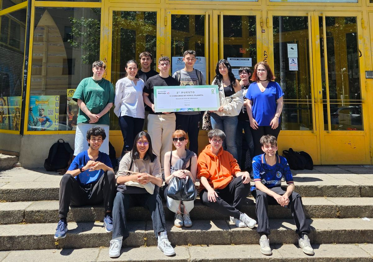 Alumnos de la Escuela de Arte de Salamanca, segundos en un premio nacional por su proyecto REcrea