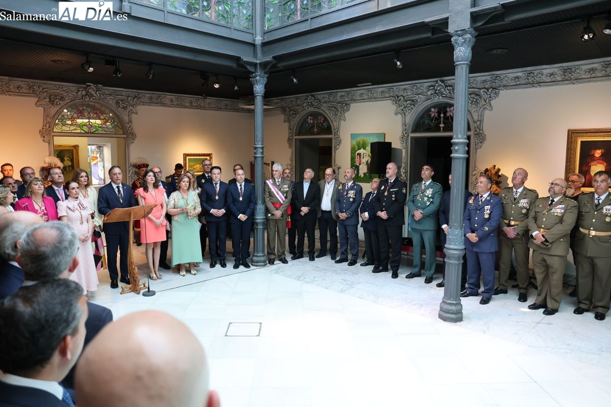 FOTOS | Carbayo apela a la unidad para el futuro de Salamanca en la fiesta de San Juan de Sahagún