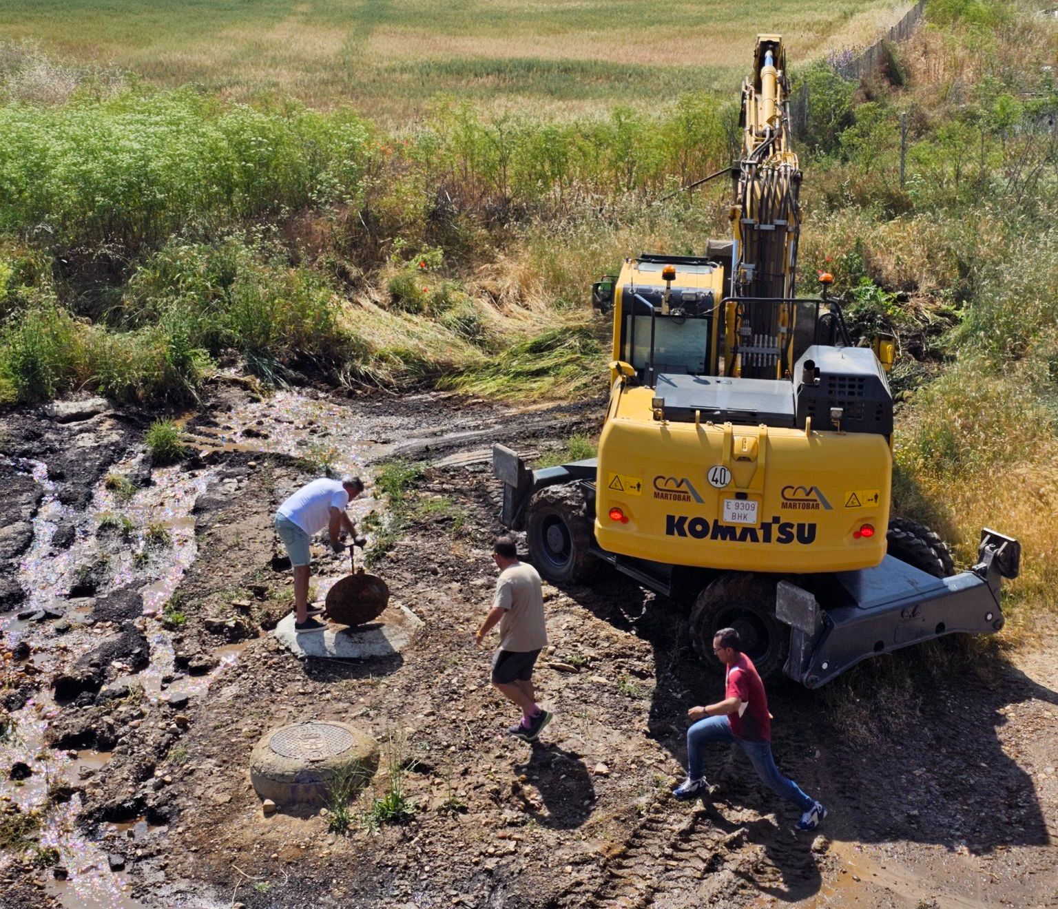 Una avería deja sin agua a Carbajosa