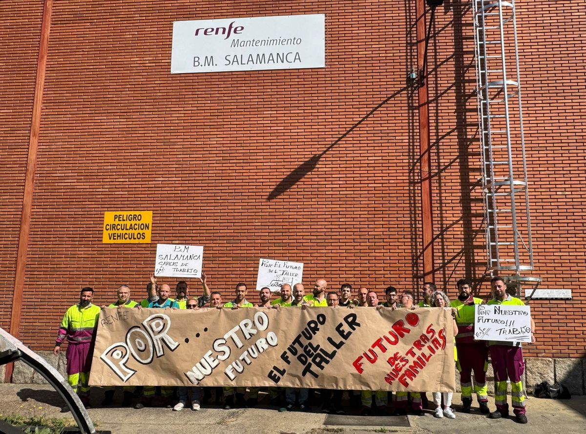 Renfe transforma su taller de Salamanca para garantizar la continuidad de la actividad y la de los trabajadores