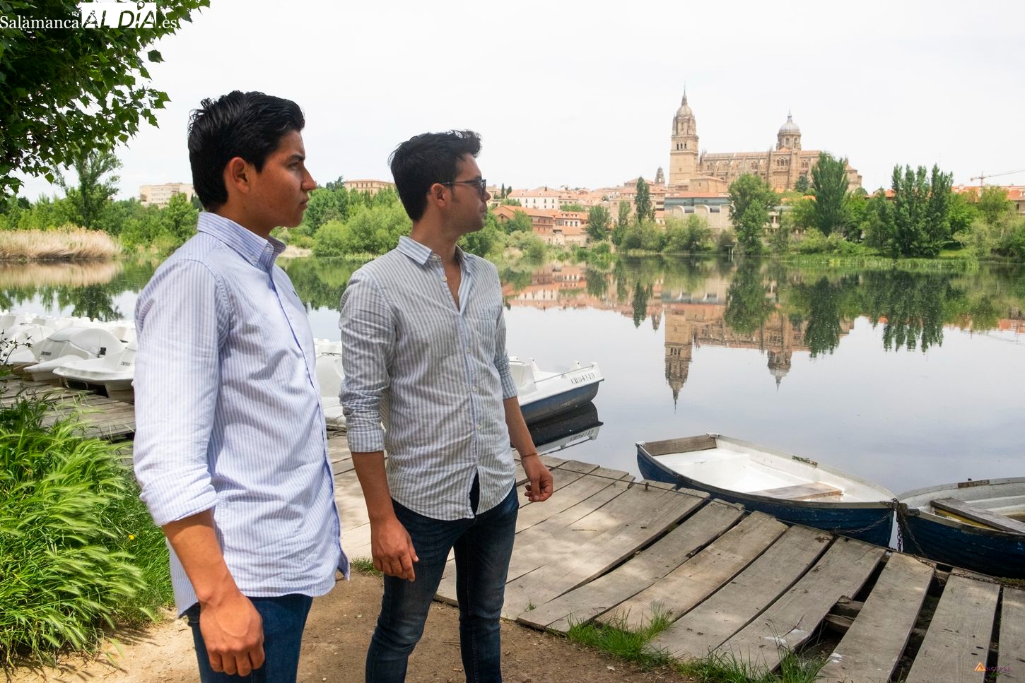 Manolo y Fernando Vanegas, una historia de superación y sueños forjada en Salamanca