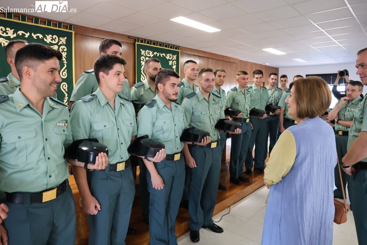 La seguridad rural de Salamanca se refuerza con la llegada de 19 guardias civiles en prácticas