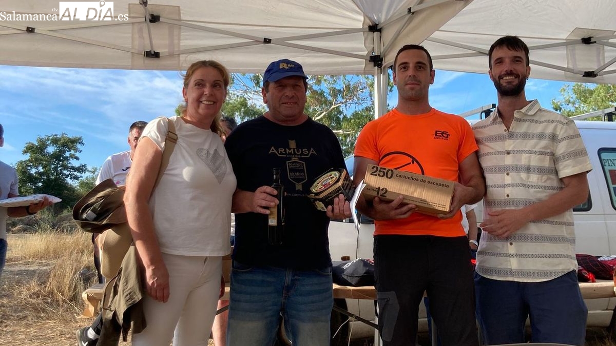 Gran afluencia de participantes en la tirada al plato de Lumbrales