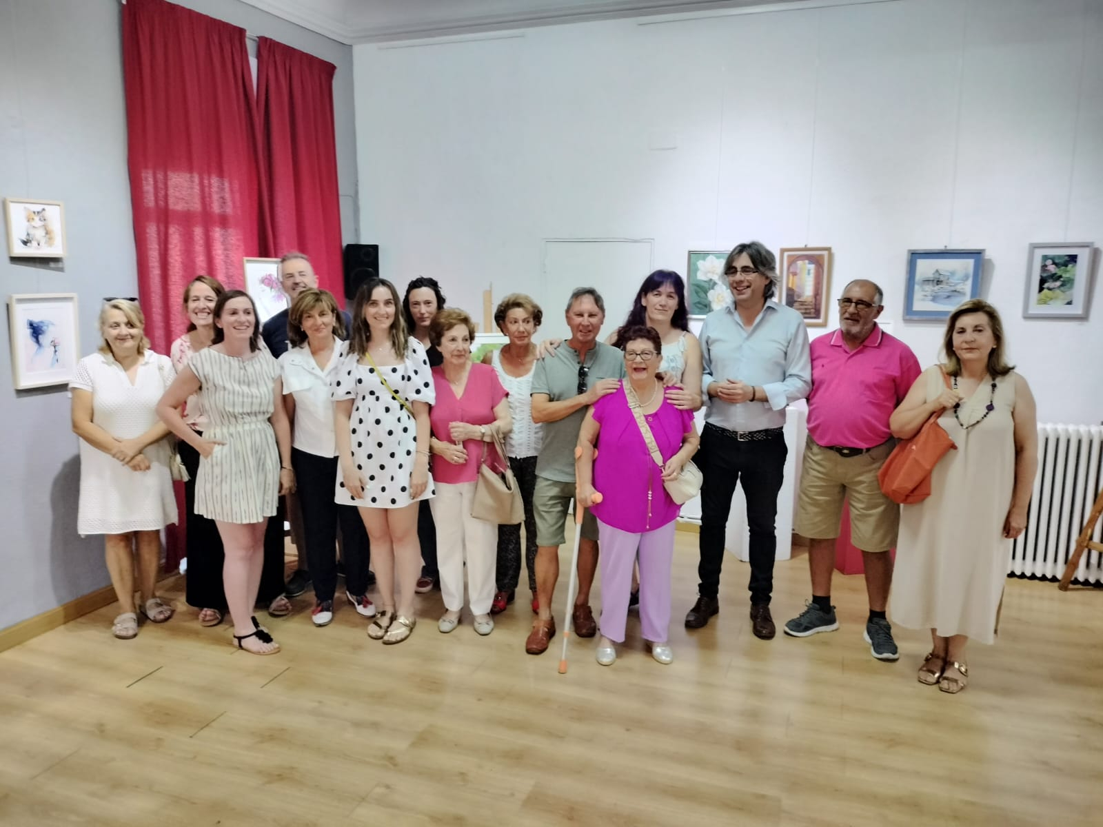 El Taller de Pintura de Béjar expone las obras del curso en el Casino Obrero