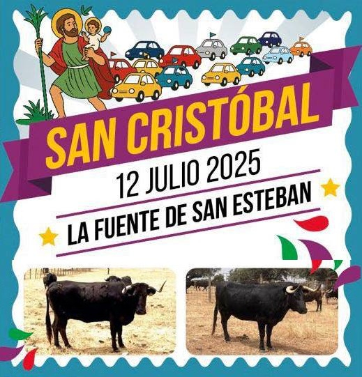 La Fuente contará con un encierro con dos vacas en su celebración de San Cristóbal
