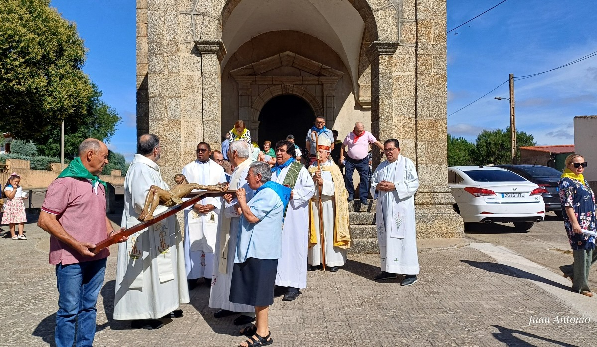 La Diócesis culmina en Gallegos de Argañán sus celebraciones jubilares por arciprestazgos