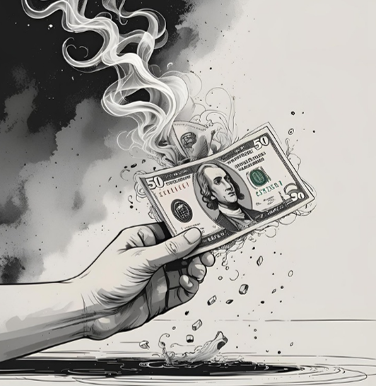 ¡Dónde está mi dinero!