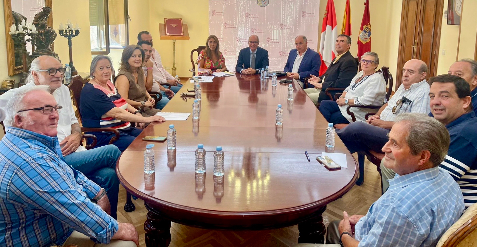 La Mancomunidad asumirá el convenio para recuperar el servicio de bomberos colaboradores en el parque de Peñaranda