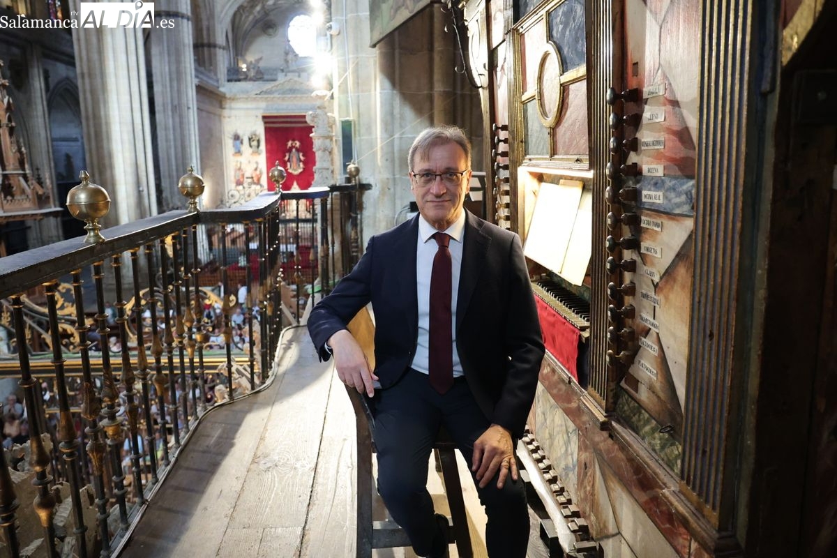 VÍDEO Y FOTOS | El virtuosismo del organista Francesco di Lernia inaugura el IX Ciclo de Órgano de Salamanca