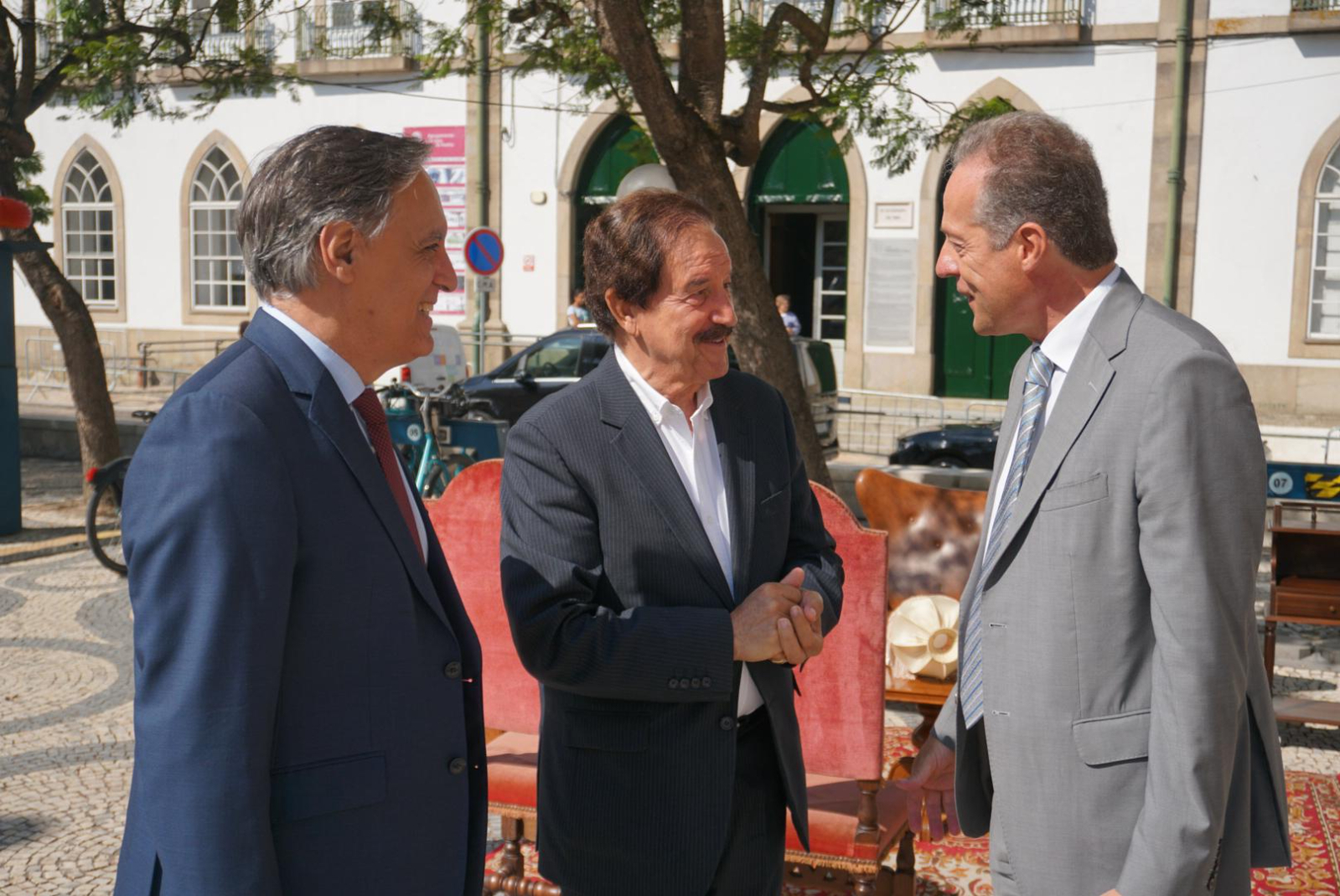 Carbayo exige en Aveiro el impulso definitivo al tren de alta velocidad con Salamanca