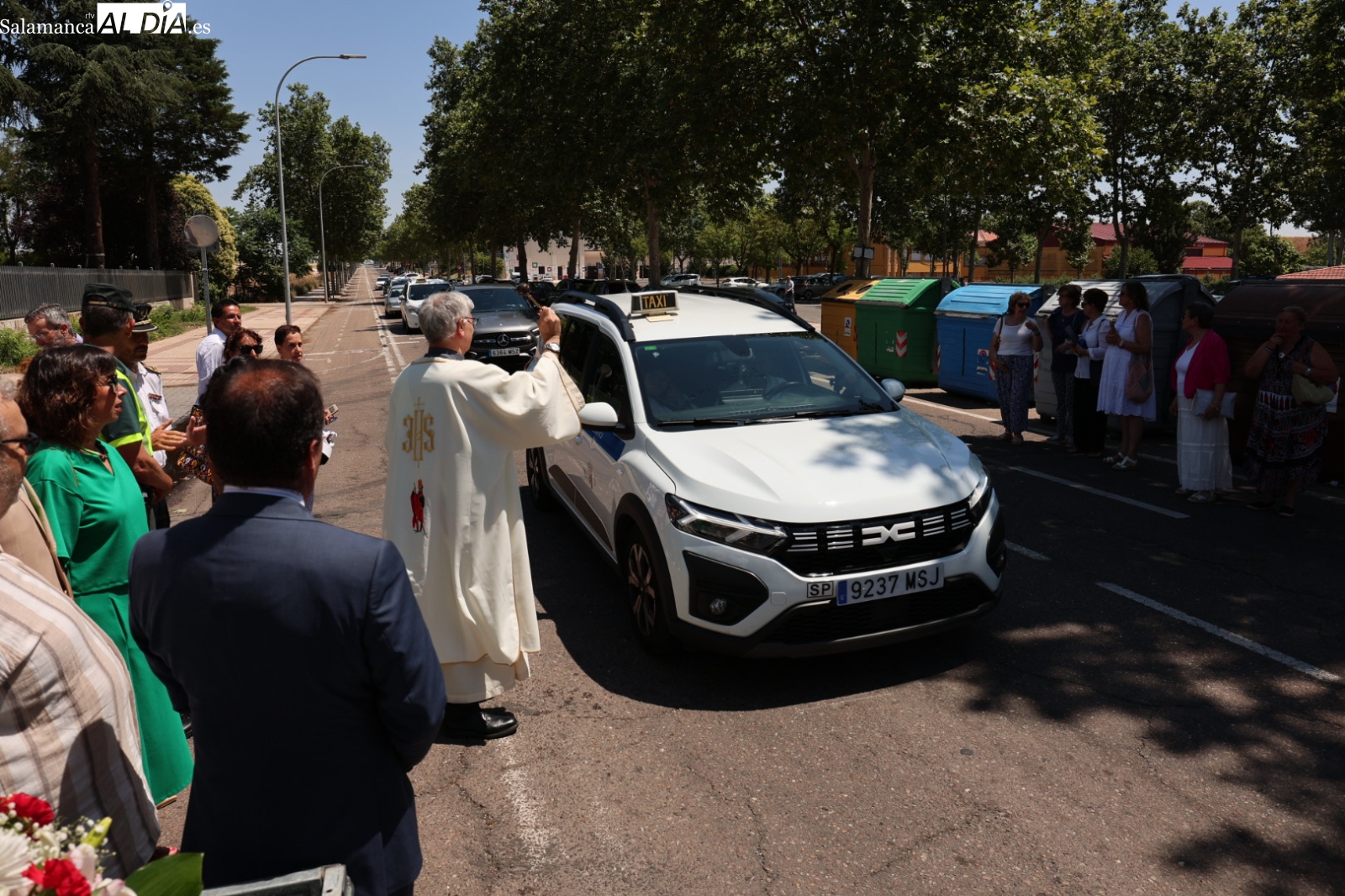 VÍDEO y FOTOS | Decenas de conductores reciben la bendición por San Cristóbal 