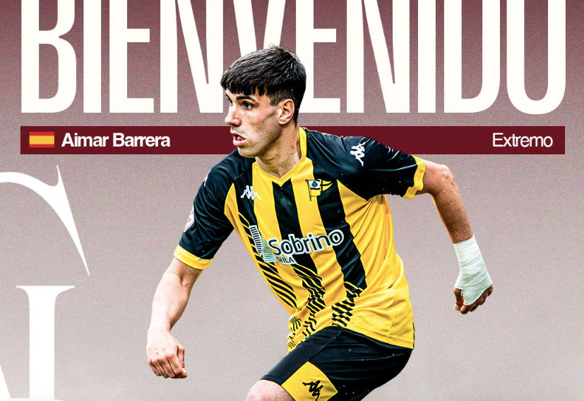 Aimar Barrera, nuevo jugador del Salamanca UDS