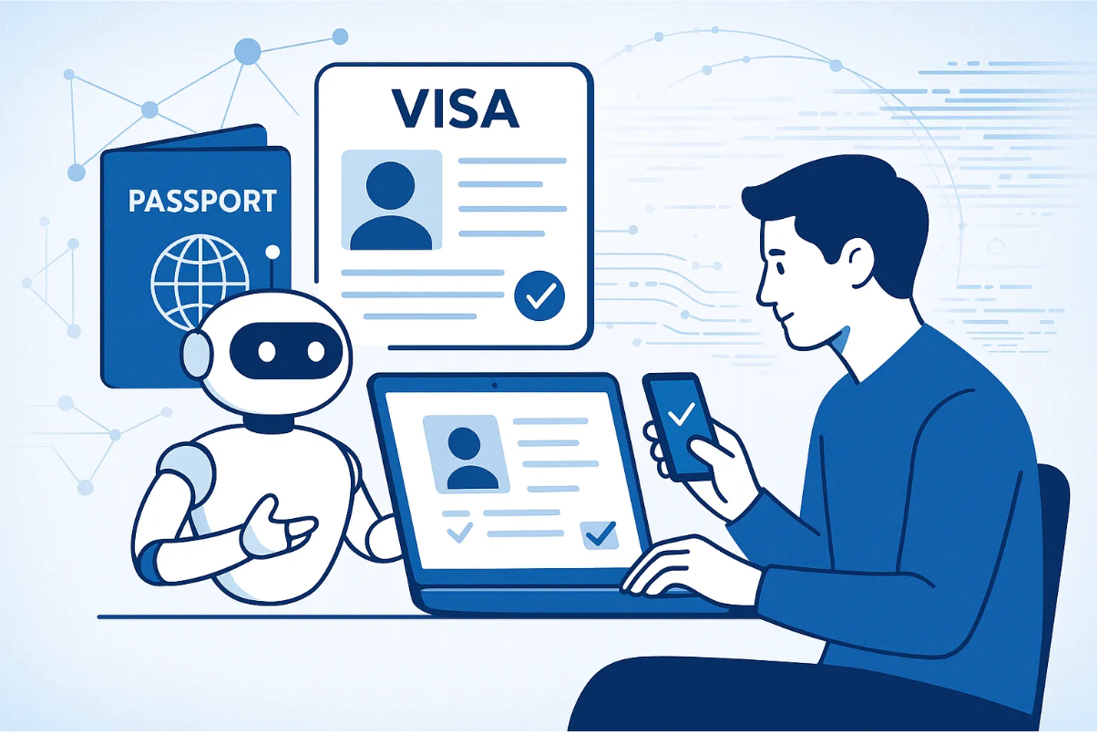 Cómo los viajeros obtienen su visado con Visabot.co