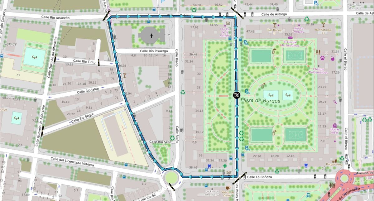 El barrio de Capuchinos se prepara para su carrera popular con importantes cortes de tráfico