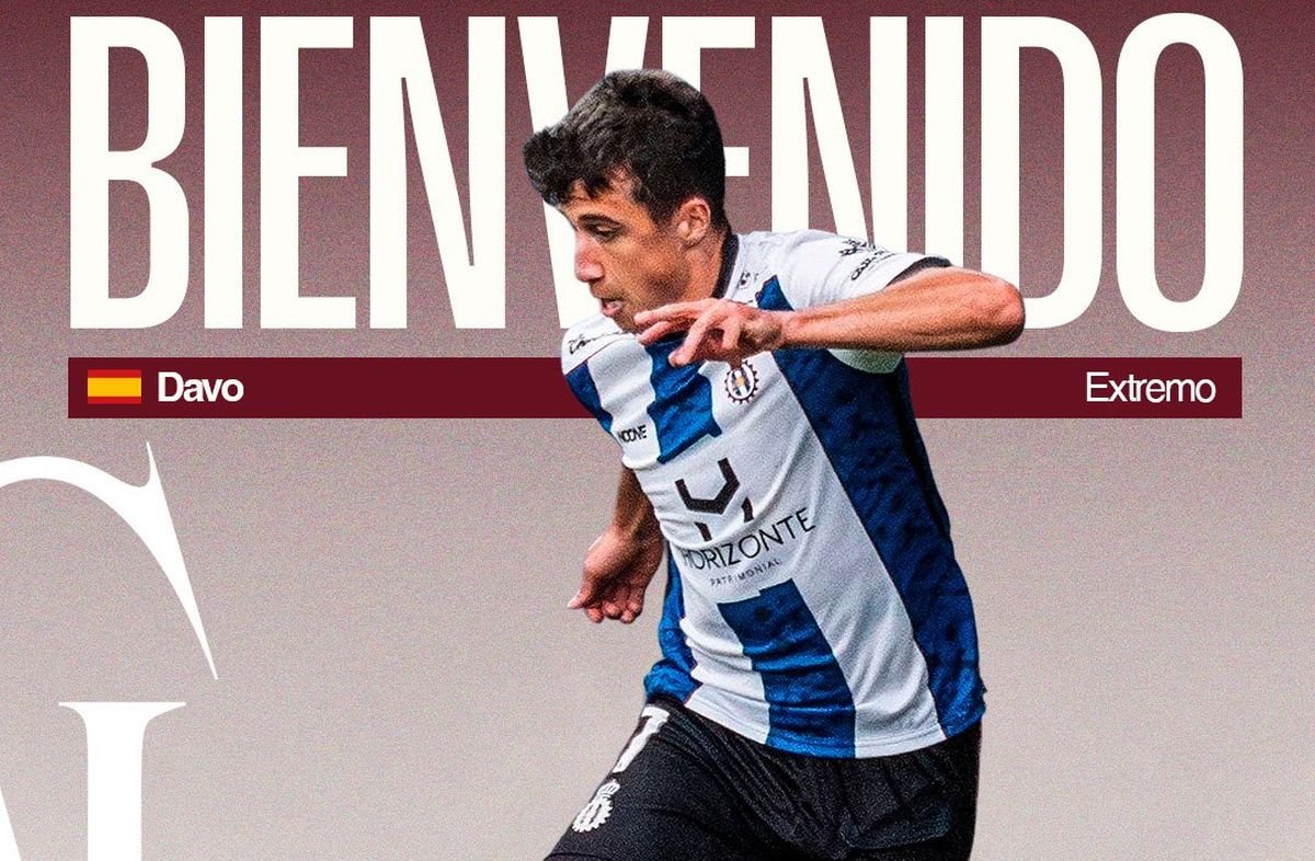 Davo Fernández, un extremo con experiencia y hambre de éxito para el Salamanca UDS