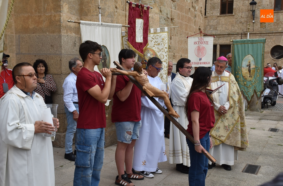 Variadas sensibilidades del Arciprestazgo de Ciudad Rodrigo se reúnen para festejar el Jubileo