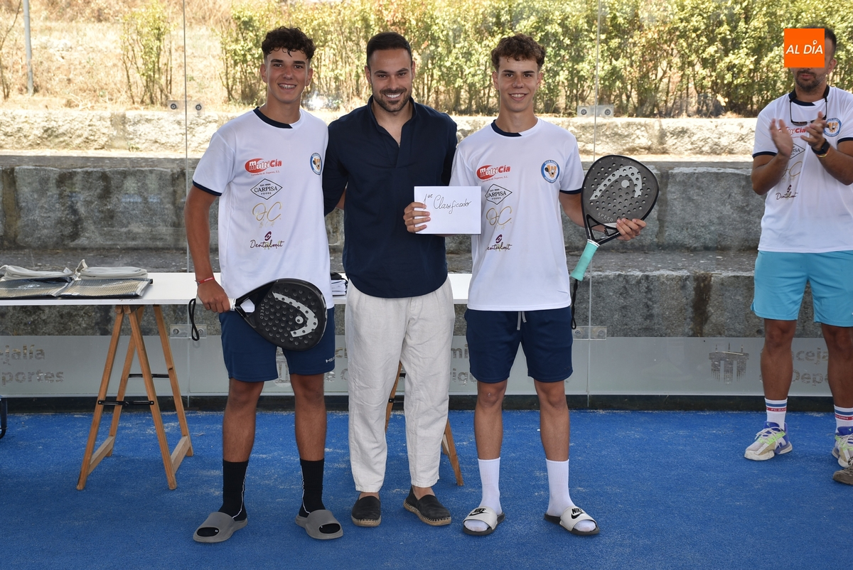 Los hermanos Hugo y Mauro Hoyas ganan la categoría principal del exitoso Torneo de Pádel
