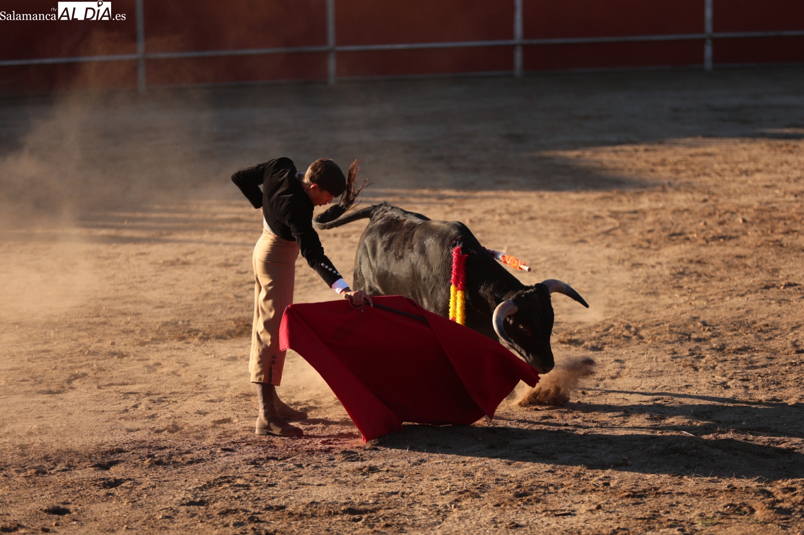 Éxito en Santa Marta con la clase práctica de la Escuela de Tauromaquia de Salamanca