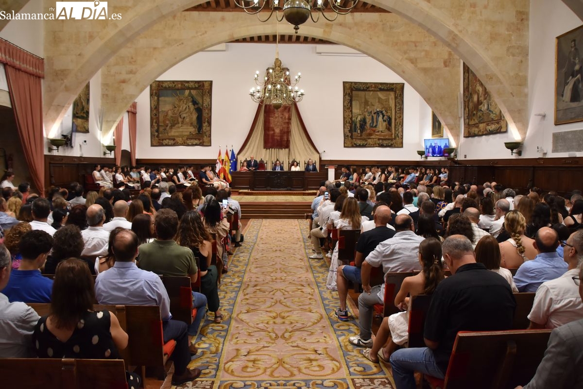 La USAL reconoce la excelencia de los cien mejores de la PAU con matrícula gratis