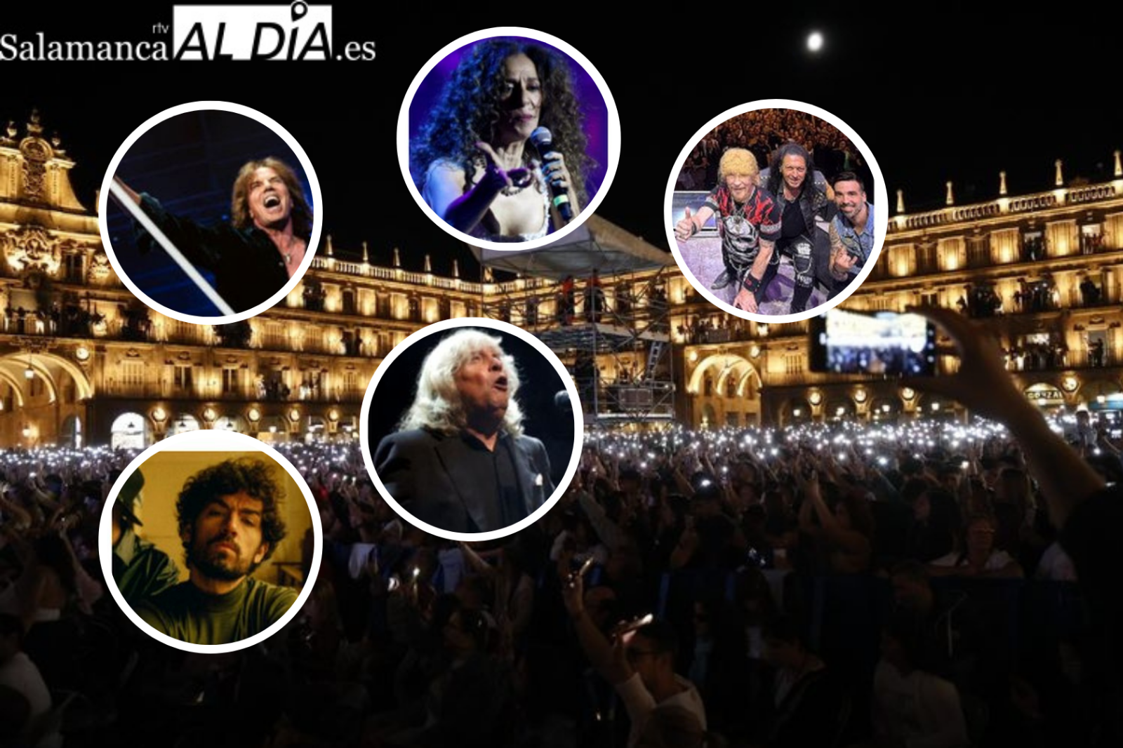 VÍDEOS | Desvelados los conciertos gratuitos de las Ferias y Fiestas de Salamanca: Europe, Rosario Flores, Medina Azahara, Siloé, José Mercé...