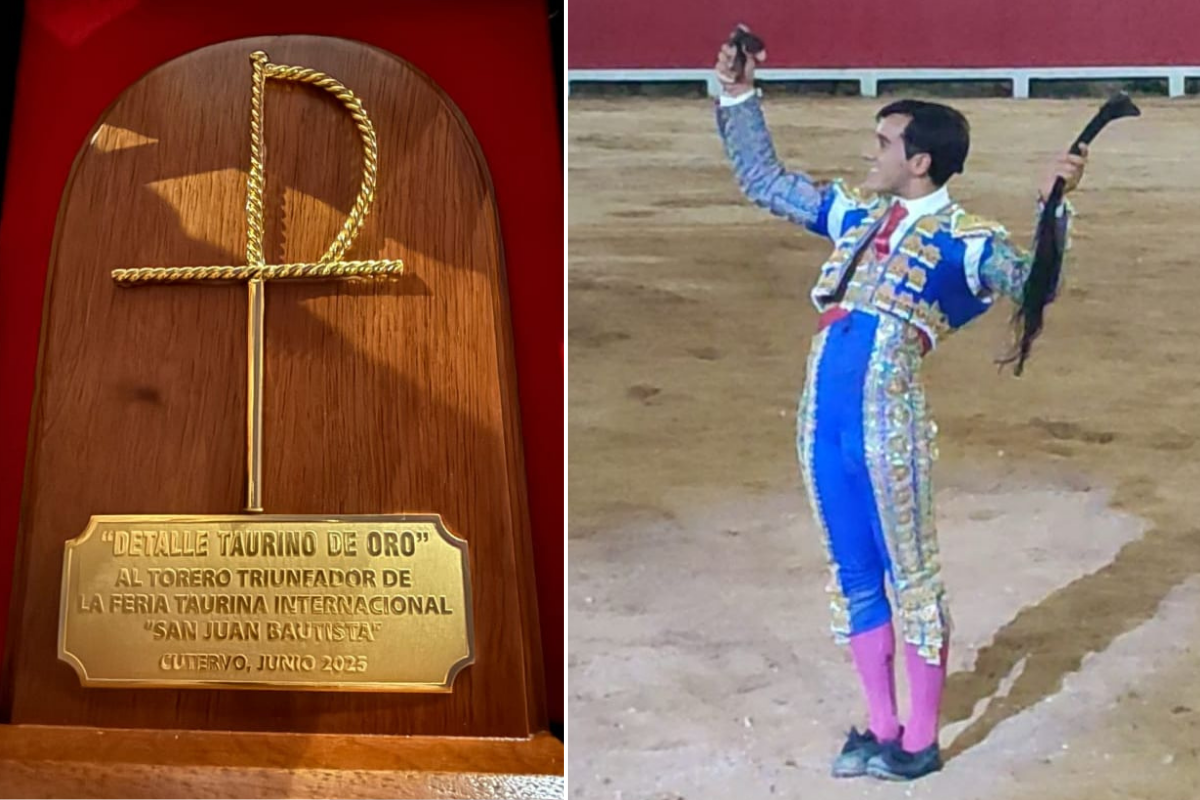 Cutervo declara triunfador de la feria al salmantino Ismael Martín