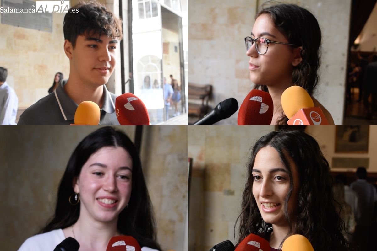 VÍDEO | Los mejores alumnos de Salamanca cuentan cómo alcanzaron la nota más alta de la PAU
