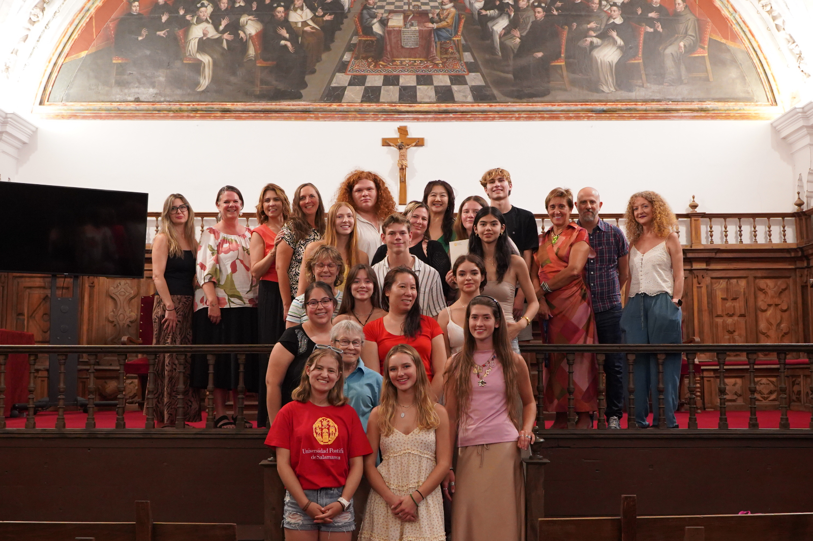 La UPSA despide a los 48 estudiantes internacionales de sus cursos de verano de español