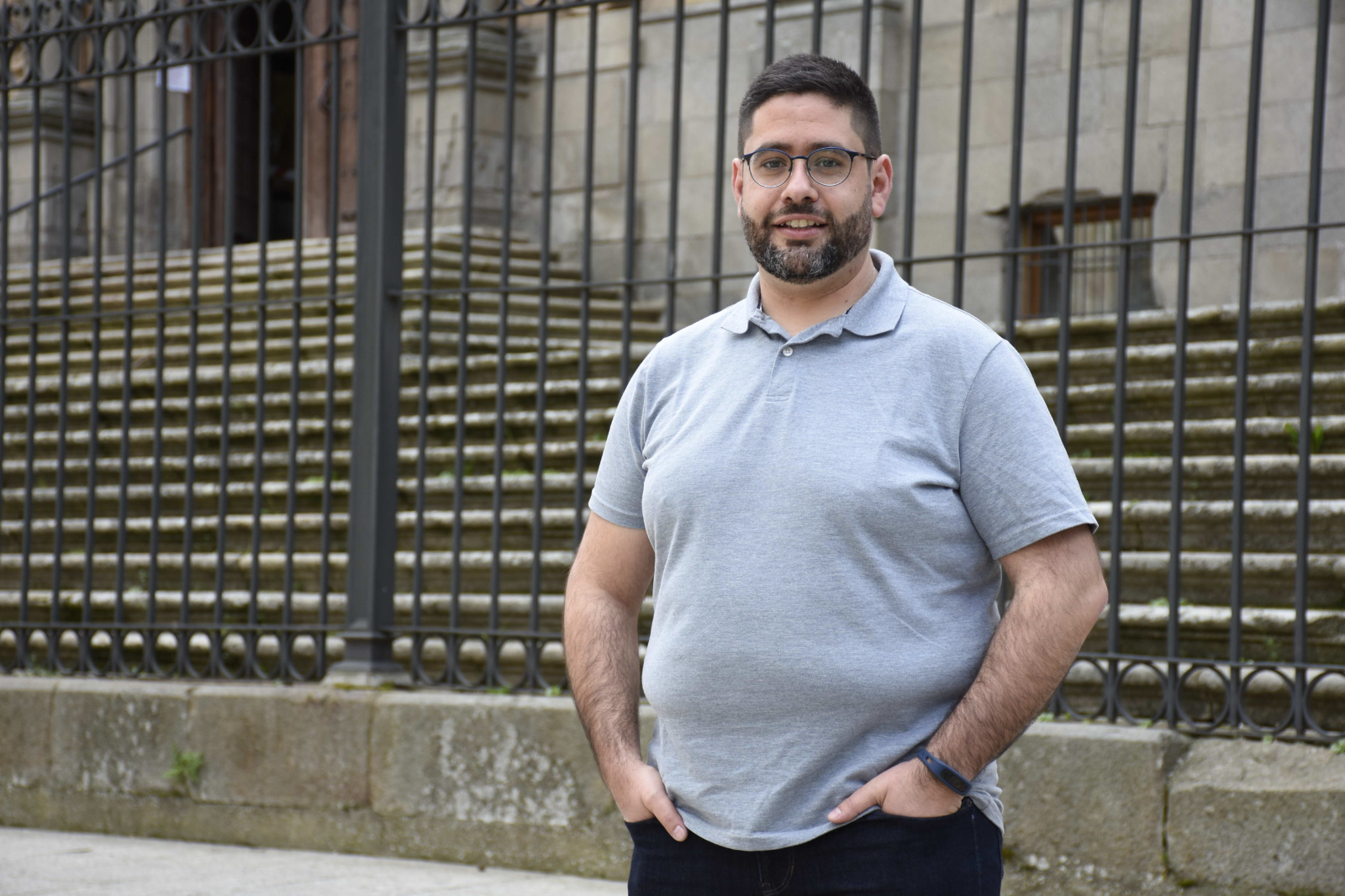 Ciriaco García, un solo sacerdote para cinco pueblos: La gente se alegra de tener un párroco joven