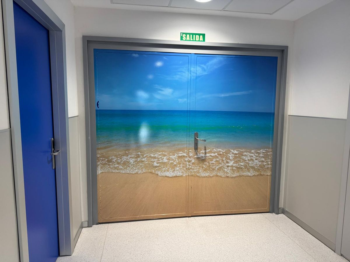 Psiquiatría y el Hospital de Día Oncohematológico de Salamanca dulcifican sus espacios